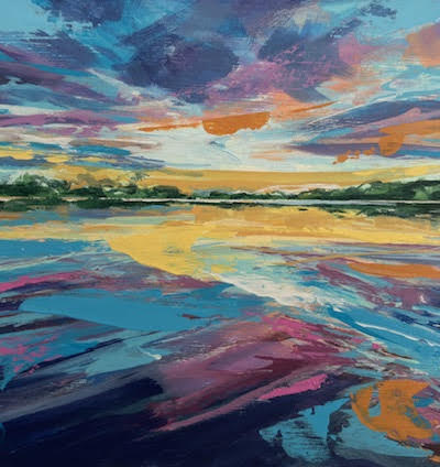 Mark Warner. Coloured Reflection, Ellesmere