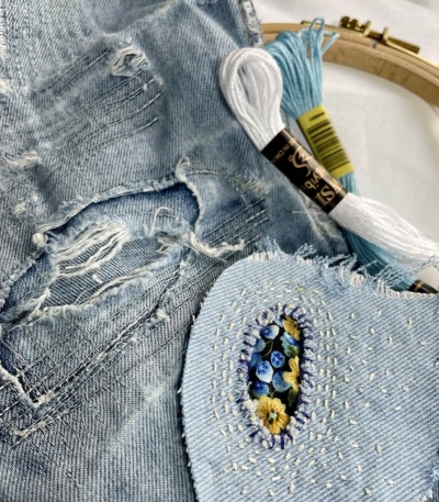 An Introduction to Visible Mending with Rachel Davies. Sat 30th May 2026