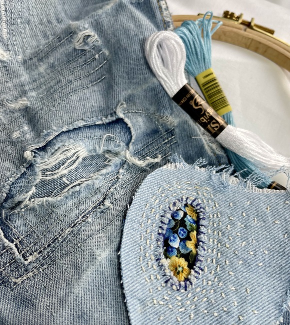 An Introduction to Visible Mending with Rachel Davies. Sat 30th May 2026