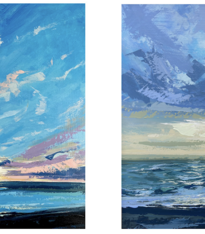 ‘Sea and Sunsets’ – (brushes & palette knife) in Acrylics with Mark Warner. Sat 28th November 2026