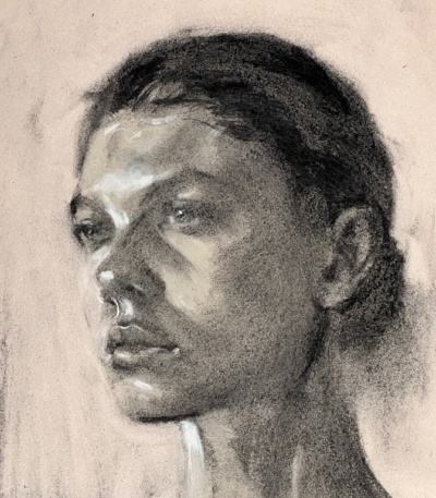 Simply Faces : A structural guide to drawing the human head in pencil and charcoal with David Bannister. Sat 14th Nov